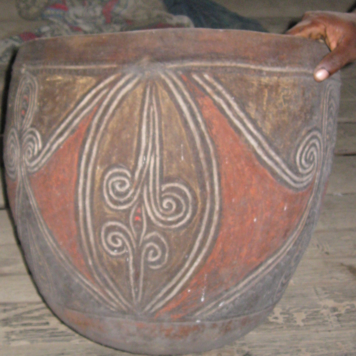 Yangoru Boiken Clay Pot-New Guinea Art.