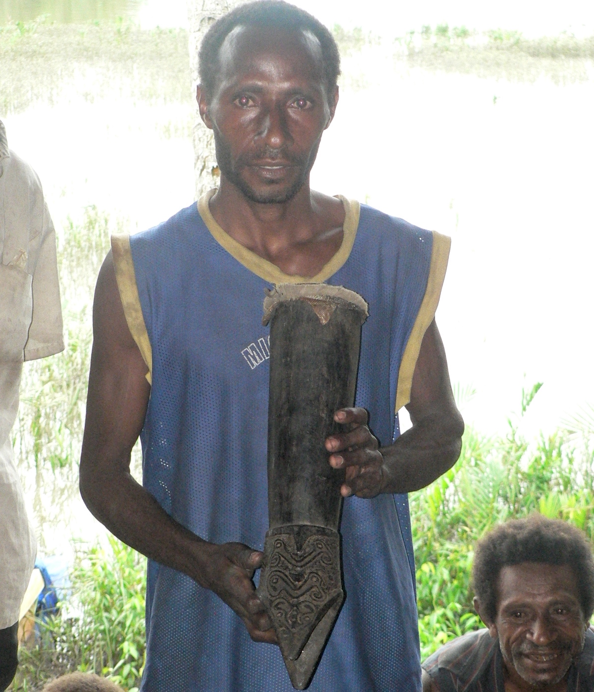 Sweet old drum, Kikori area, Papuan Gulf, photo by Greg Hamson, circa 2008.