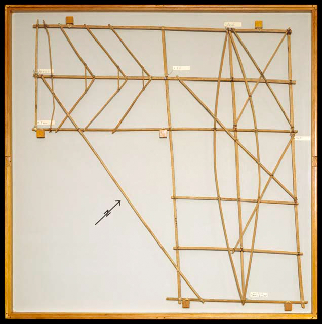 Stars And Sea Swells On The Stick Charts Of The Marshall Islands