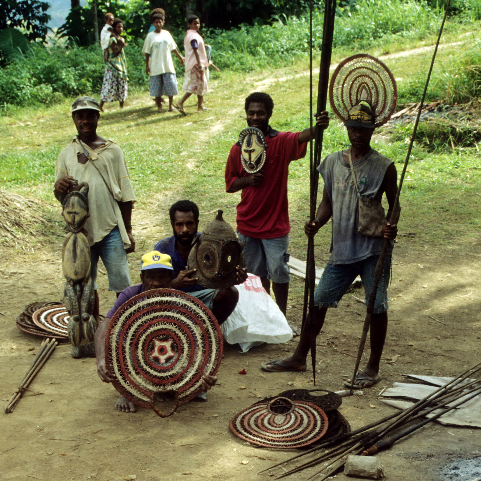 Field Collecting Abelam/Bukie Area, New Guinea Art, Oceanic Art, South Pacific Art, Tribal Art