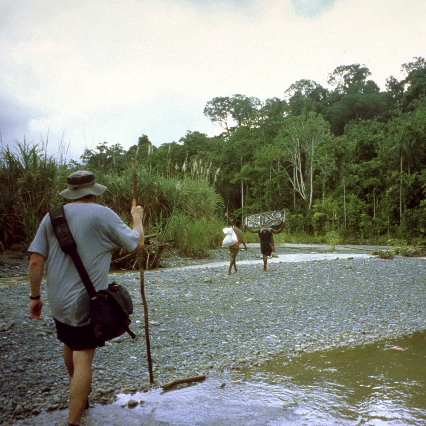 Walking Along New Guinea River, Fighting Shield, Oceanic Art in Context