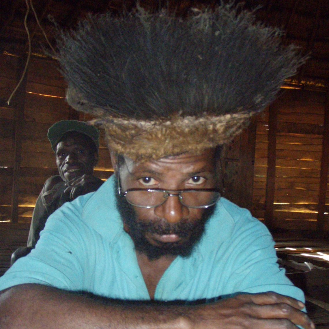 Godfried, Cassowary Feather Hat, New Guinea Art in Context